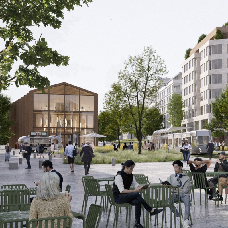 «Ensemble urbain mixte Nei Hollerich Ouest» - Concours d'Architecture «Ensemble urbain mixte Nei Hollerich Ouest» - Concours d'Architecture