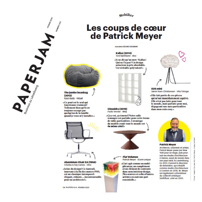 Les coups de cœur de Patrick Meyer.