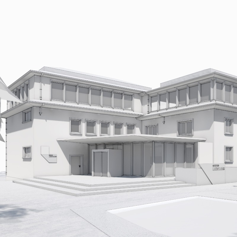 Leudelange Town Hall modernised. Leudelange Town Hall modernised.